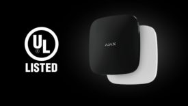 image of the UL Certification logo and an Ajax product