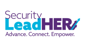 image of the Security LeadHER logo